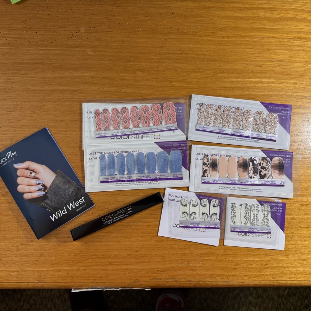 Color Street Wild West Nail Polish Strips